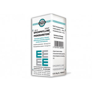 EPICOPHYLLINE PHENOBARBITONE ( ACEFYLLINE PIPERAZINE + PHENOBARBITAL ) SYRUP 125 ML